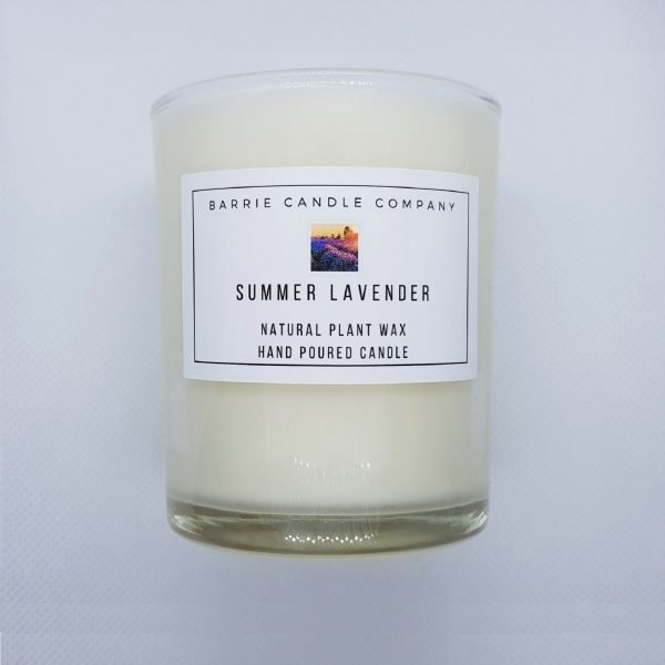 Summer Lavender Classic Candle - Scented Soy Candle