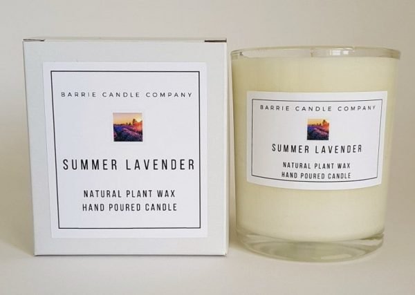 Summer Lavender Classic Candle - Scented Soy Candle - Image 2