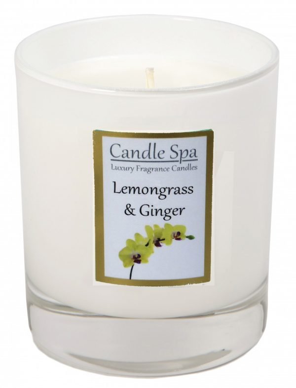 Lemongrass & Ginger Luxury Candle in 30cl Tumbler