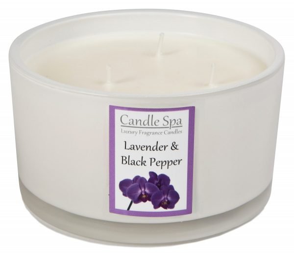 Lavender & Black Pepper 3-Wick Candle