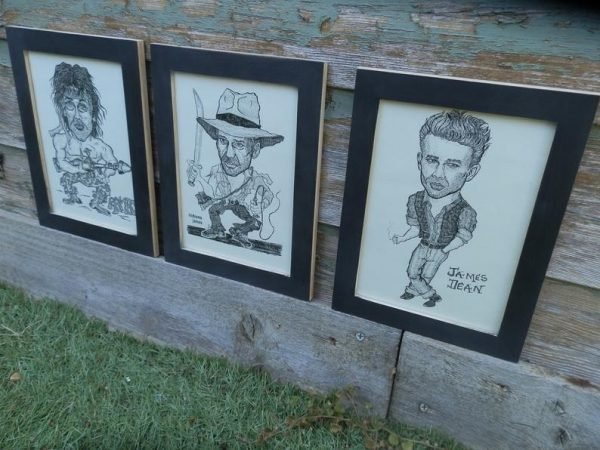 Framed Movie Legends SOLD