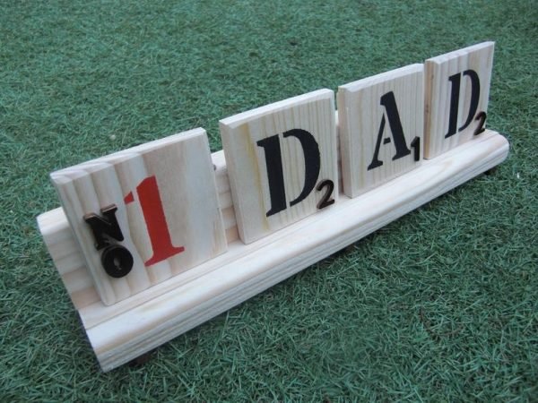 Dad Scrabble Display - Image 2