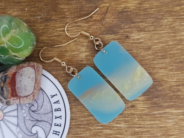 Handmade Unique Resin Earrings