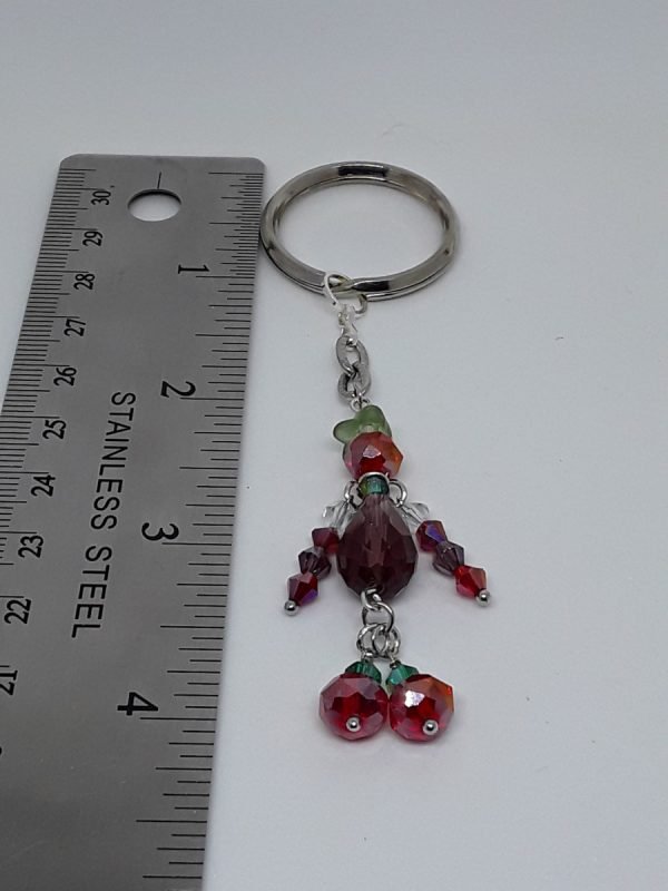 Crystal Keyring, Bag Charm, Christmas Tree Decoration - Image 3