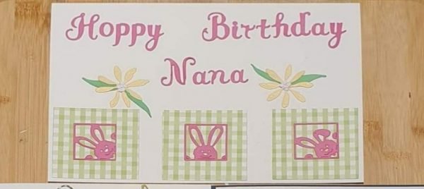 Nanny birthday card