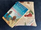 Skier, Sking, Padded Book Sleeve /Book Pouch /Book Protector/Book Lover Gift /Bookworm /Paperback cover
