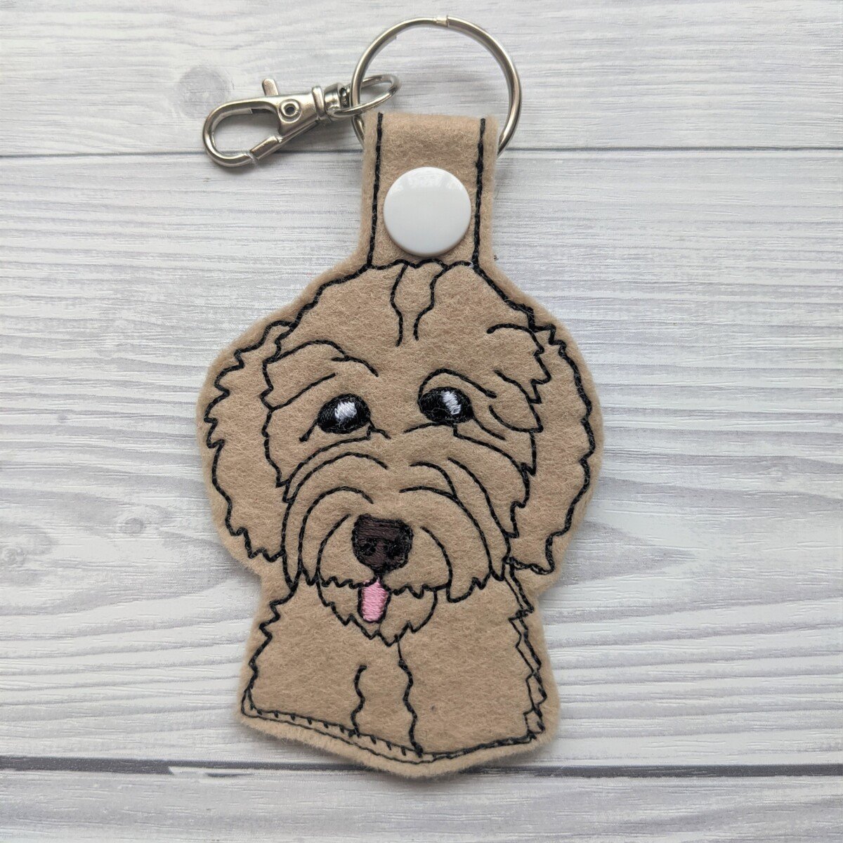 Labradoodle keyring deals