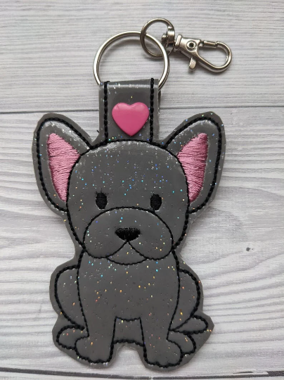 Frenchie Keychain for Dog Lovers