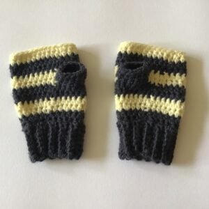 Kid’s Storm Crochet Fingerless Gloves