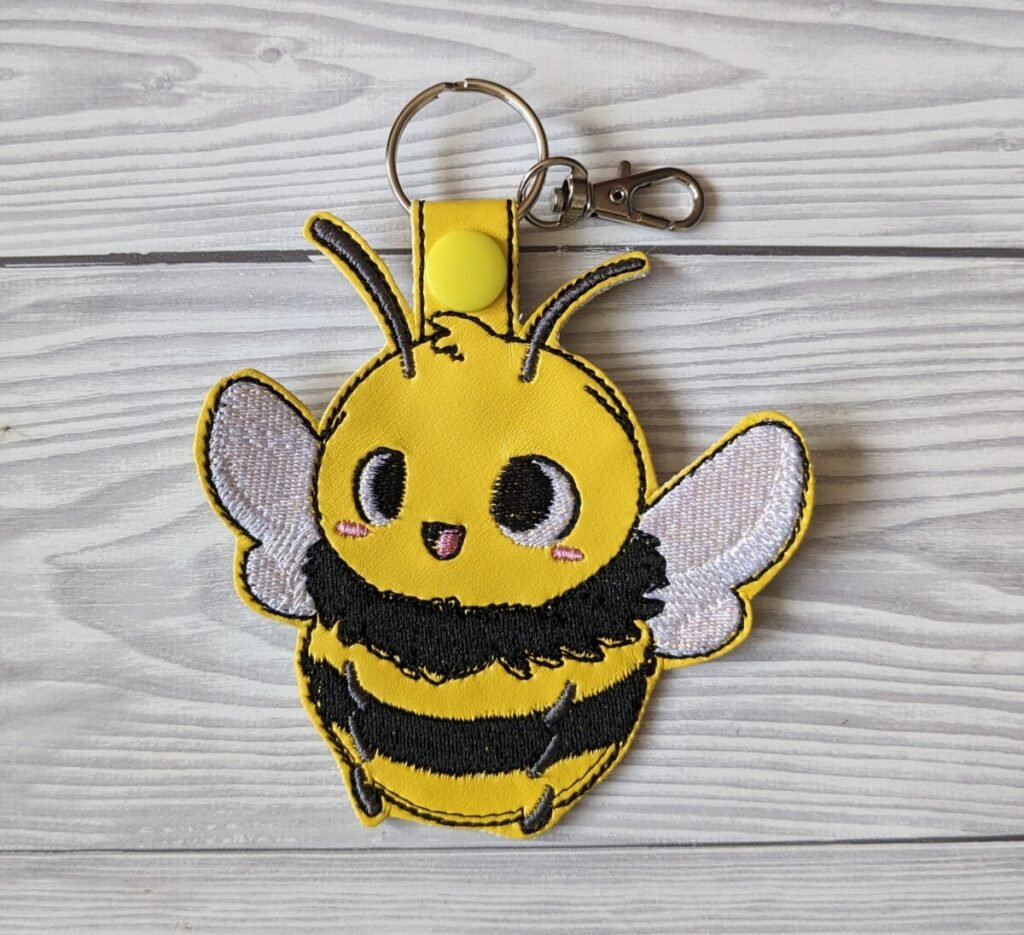 Bee Silly Key Rings, Bag Accessories with cute Bees, Bumble Bee Key Ri –  Fusionblenduk