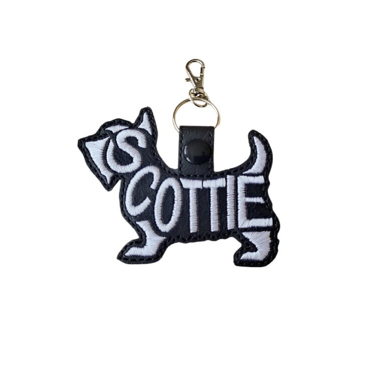 Scottie 2024 dog keyring