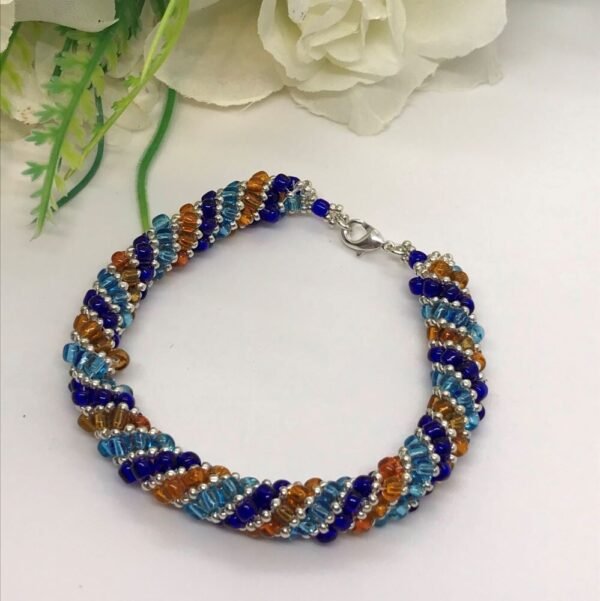 Beaded Spiral Bracelet