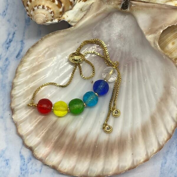 Rainbow Bead Bracelet