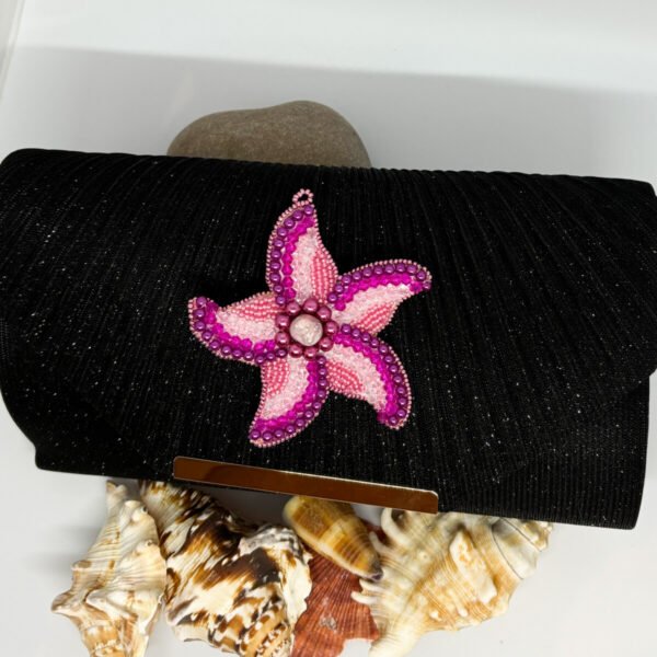 Pink Starfish | Embellished Clutch - Image 3