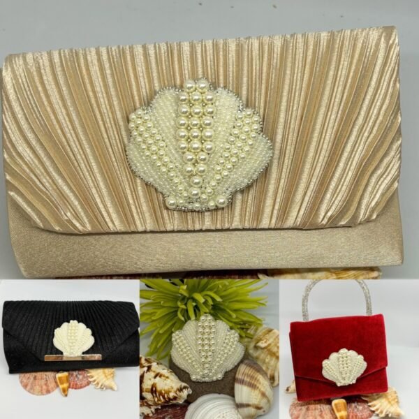 Seashell Clutch | Cream Coloured Clutch