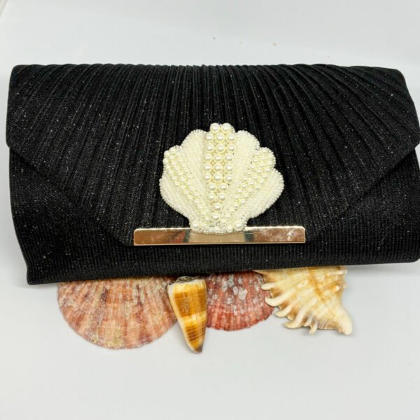 Seashell Clutch | Cream Coloured Clutch - Image 4